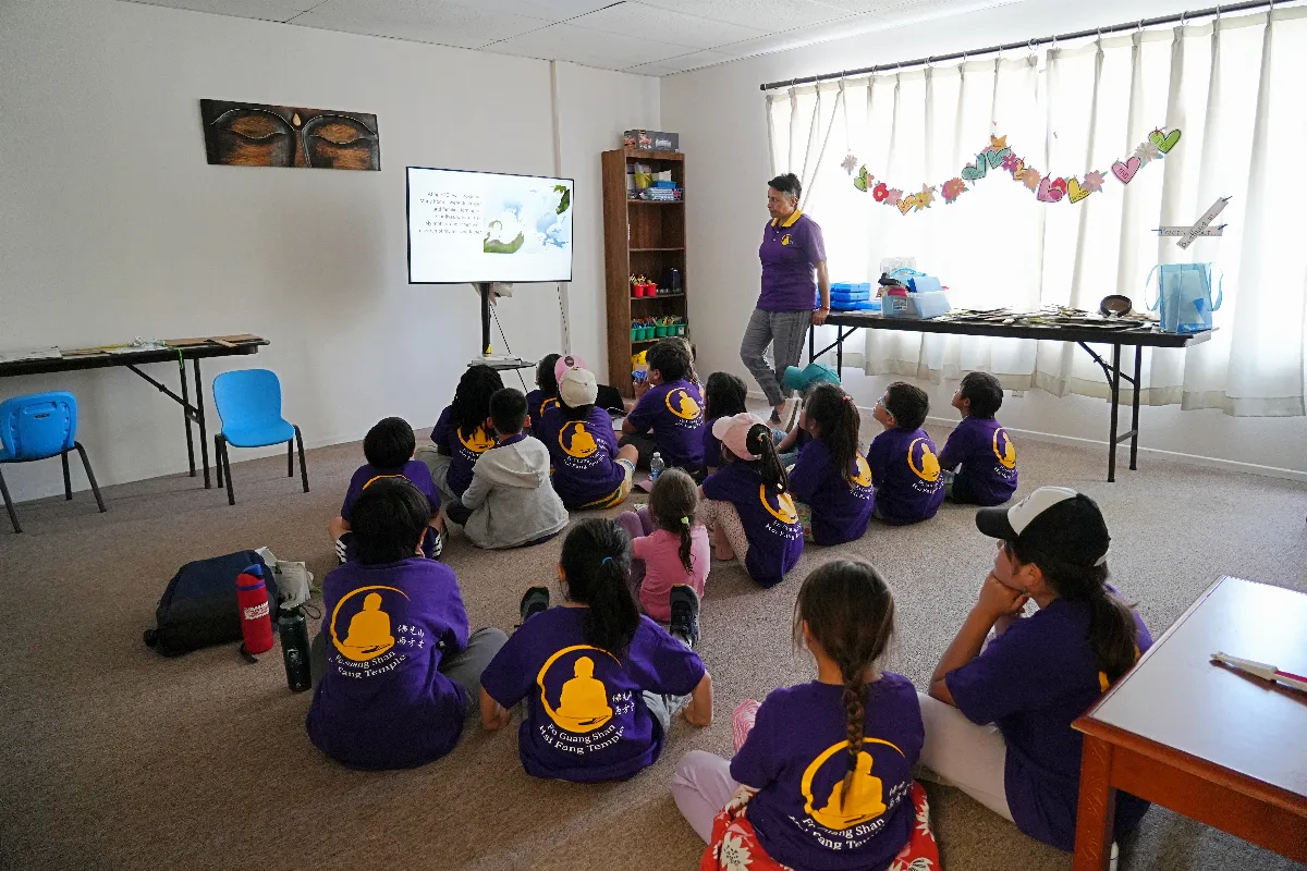 Learning the Dharma through Games and Performances: 2025 Three Acts of Goodness Summer Camp at Hsi Fang Temple
